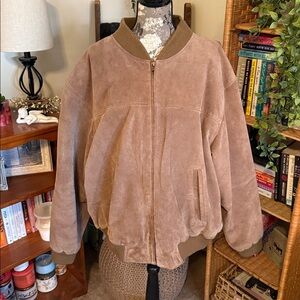 Men’s Vintage Susquehanna Trail Suede Leather Jacket